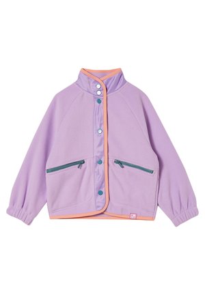Fleecová bunda - purple