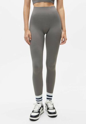 Legging (type pantalon) - mottled dark grey