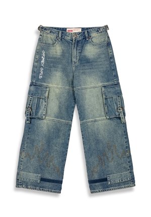 Grimey Vaqueros boyfriend - azul