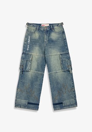 Grimey Vaqueros boyfriend - azul