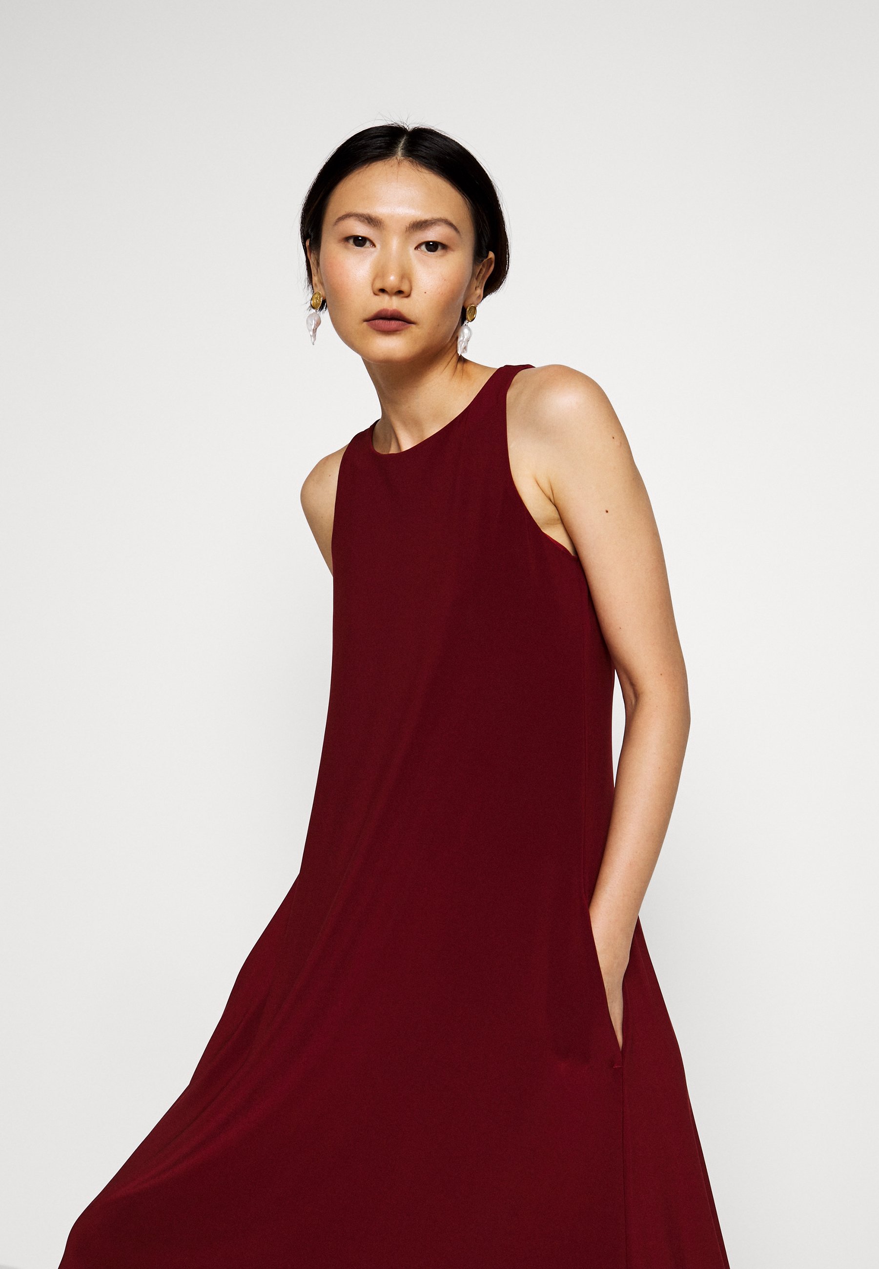 robe rouge max mara