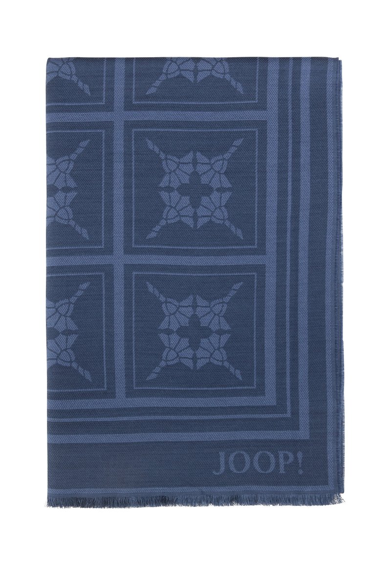 Sciarpa in lana e cashmere Blu - Europa Sito ufficiale