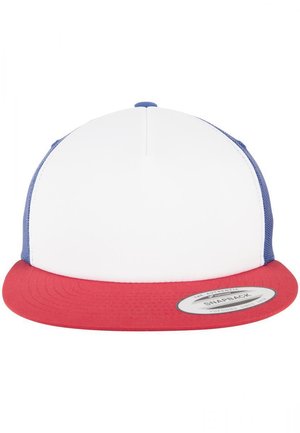 Flexfit FOAM TRUCKER - Kšiltovka - red/wht/royal