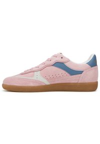 Unselected, lolita pink flex navy suede