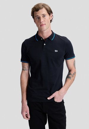 Lee SHORT SLEEVE REGULAR FIT - Polo shirt - black