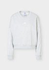 ESSENTIALS 3 STRIPES - Φούτερ - light grey heather/white