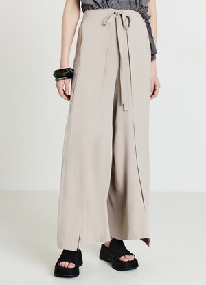 Calliope CON PANNELLI UNITA - Pantalon classique - tortora