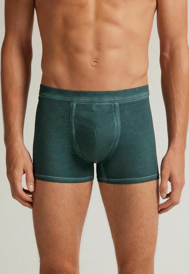 IUMAN Intimissimi LIGHTWEIGHT - Boxerky - grün j deep green washed