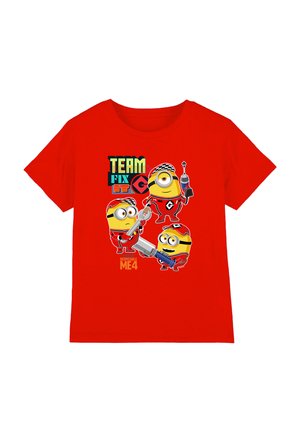 Universal Studios, DESPICABLE ME 4/TEAM FIX IT UNISEX - Print T-shirt - red