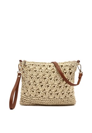 MISAKO, BLUMI SUMMER BAG - Olkalaukku - beige