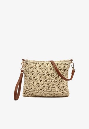 MISAKO, BLUMI SUMMER BAG - Olkalaukku - beige