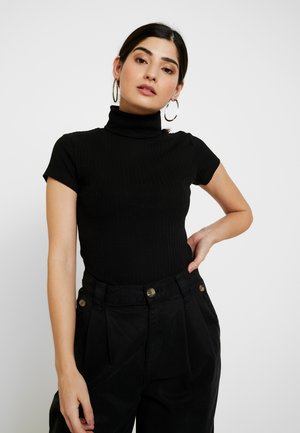 Print T-shirt - black
