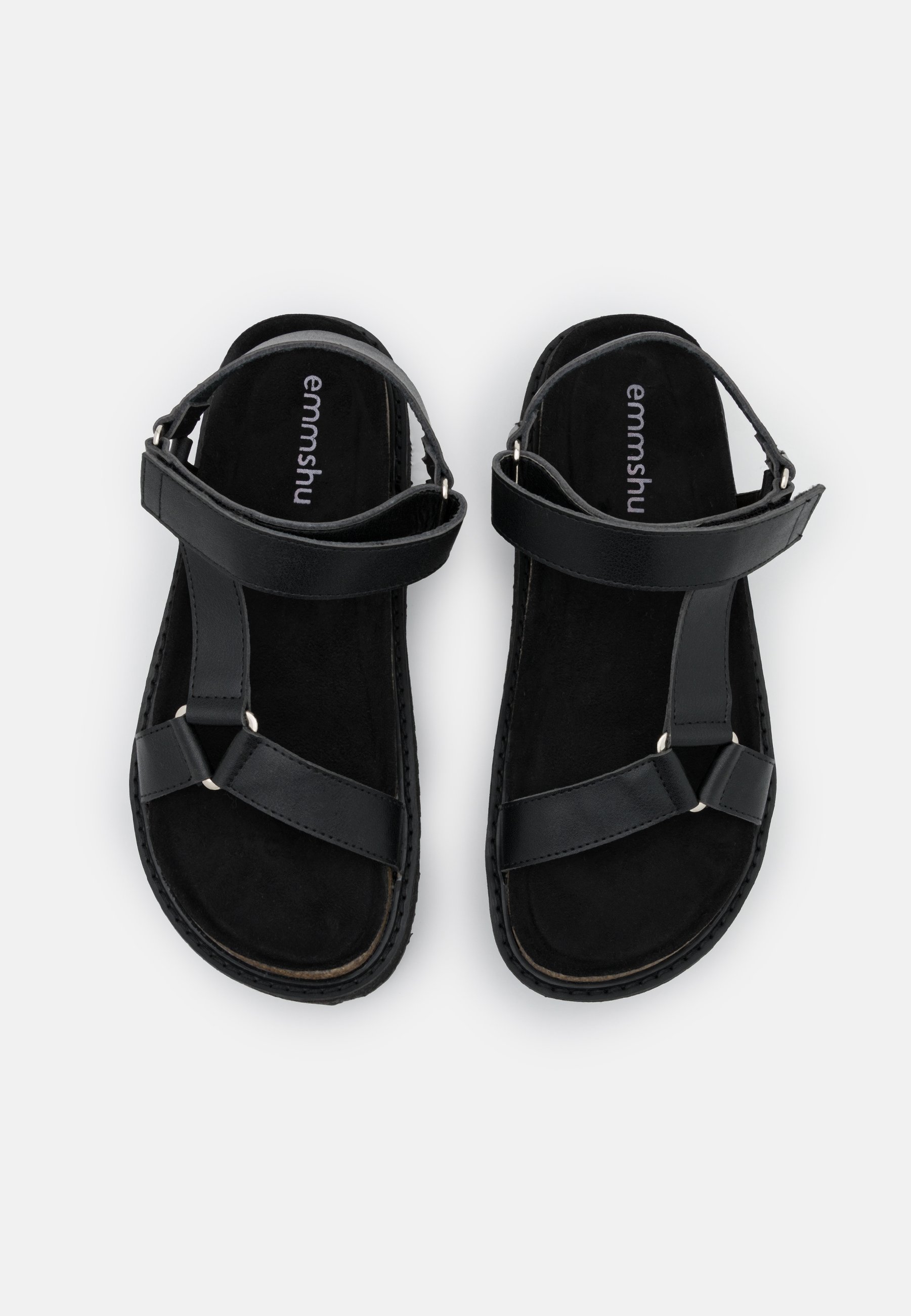 Emmshu KYRA - Sandalias con plataforma - black/negro - Zalando.es
