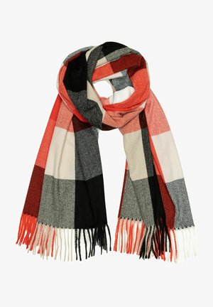XL - Scarf - rot schwarz