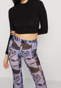 Noisy May Leggings - Byxor - purple