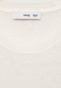 Mango LENU - Tricou basic - off-white