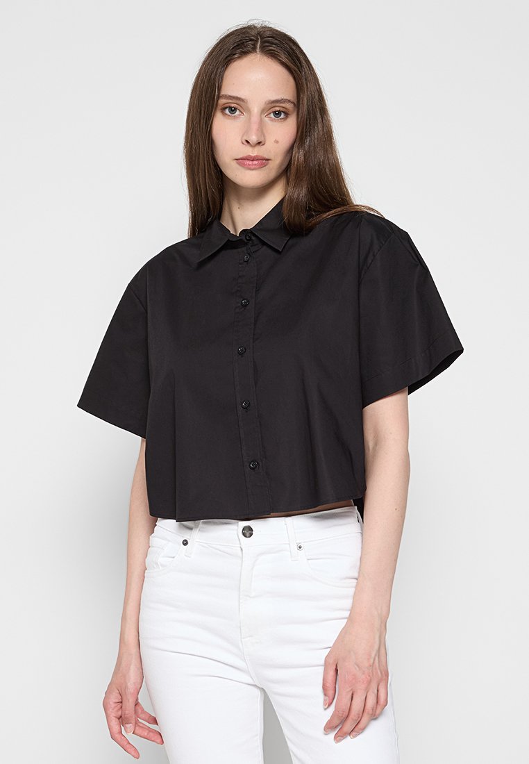 FRAME Overhemdblouse zwart FRAME Overhemdblouse zwart