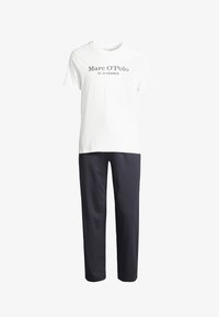 Non sélectionné, dark navy white cotton