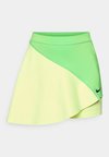 NIKECOURT SLAM SKIRT - Αθλητική φούστα - mean green/lemon twist/black