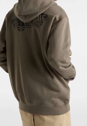 Sweat zippé - light brown