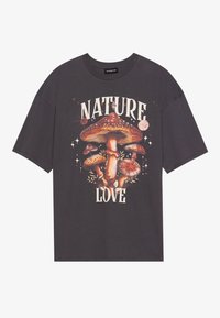 Even&Odd Μπλουζάκι με στάμπα - anthracite