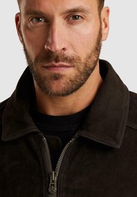 PME Legend GREENVILLE - Usnjena jakna - d brown