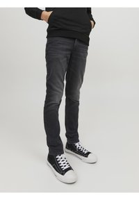 Jack & Jones Junior JJIGLENN JJORIGINAL - Džíny Slim Fit - black denim