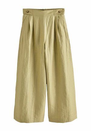 PETITE FIT - WIDE - Bukser - olive green