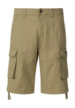 RELAXED FIT MIT STRUKTUR - Shorts - olivgrün