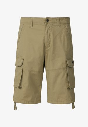 RELAXED FIT MIT STRUKTUR - Šortai - olivgrün