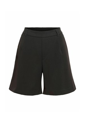 VILA, SHORTS VIVARONE LOOSE-FIT - Šortky - black