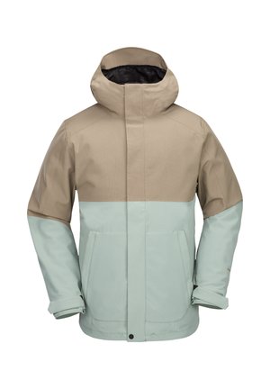 Volcom, VOLCOM SNOWBOARD JACKET BRIGHTON FULL ZIP 15K - Outdoorjas - agave