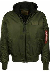 Giubbotto Bomber - dark green black