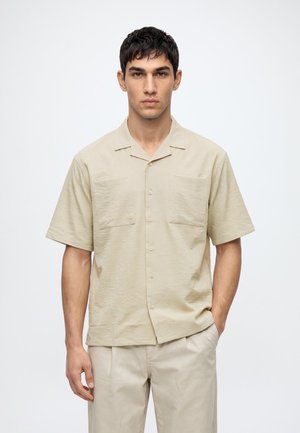 Redefined Rebel SHIRT BOXY FIT - Chemise - beige