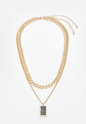 2 PACK - Necklace - gold-coloured