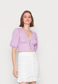 Monki Blusa - lilac purple light