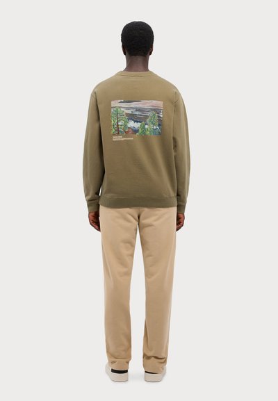 Holzweiler DUKE NATIONAL CREW - Mikina - green