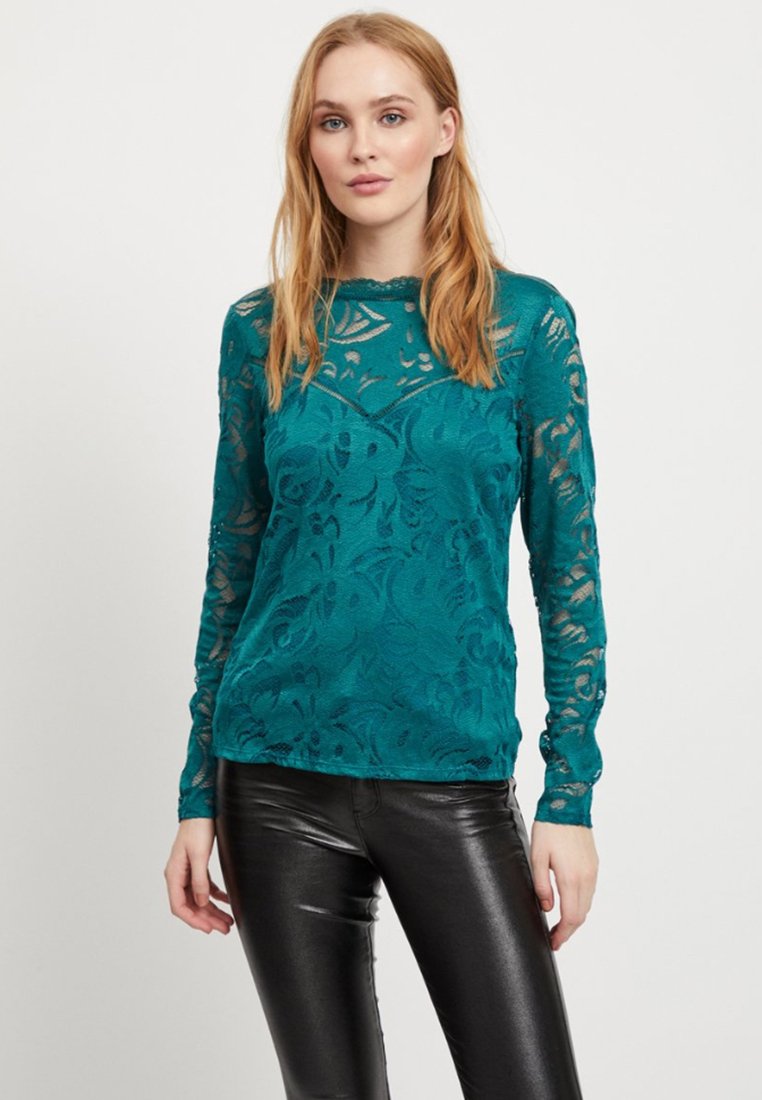 VILA VISTASIA - Blouse - petrol