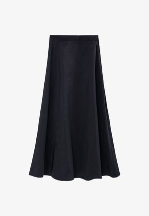 IKKS Falda acampanada - black