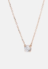 Swarovski STILLA PENDANT ROUND CUT - Náhrdelník - rose gold-coloured