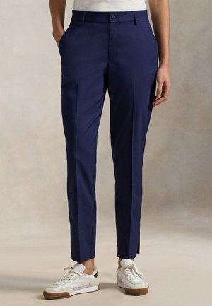 STRETCH TWILL 5 POCKET PANT - Nadrágok - refined navy