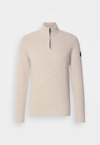MAN - Jersey de punto - beige melange