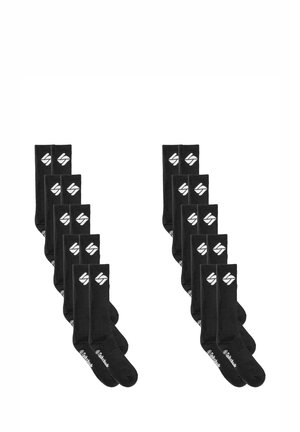 10ER PACK MIDCALF - Socken - schwarz