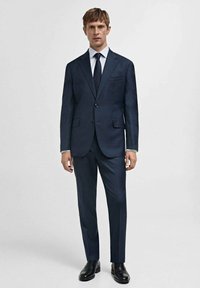 Mango Zakelijk overhemd - light blue
