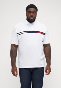 Tommy Hilfiger CHEST INSERT  - Polo shirt - white