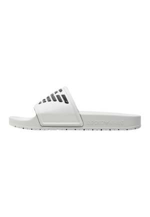 Emporio Armani, Sandalias planas - bianco