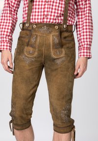 Stockerpoint JUSTIN - Lederhose - brown