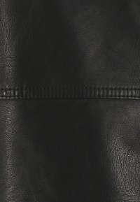 Jack & Jones JJEWARNER JACKET - Chaqueta de cuero sintético - black
