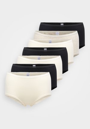 PANTY 7 PACK - Παντελόνι - black