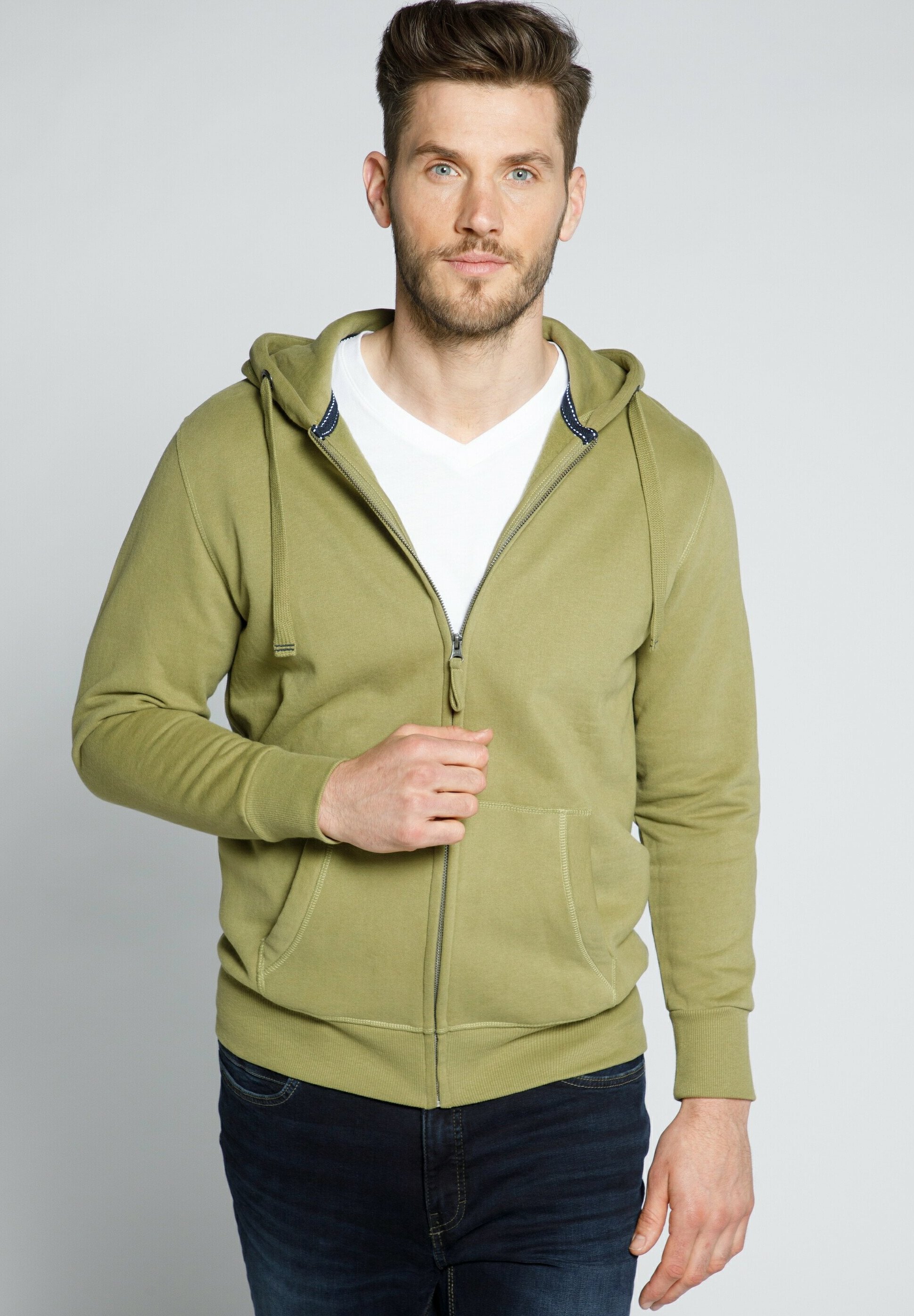 Homme JP HOMME GRANDES TAILLES VESTE SWEAT - Sweat à capuche zippé Homme JP HOMME GRANDES TAILLES VESTE SWEAT - Sweat à capuche zippé